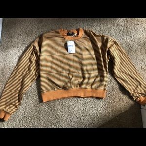 Forever 21 Orange & Green sweatshirt